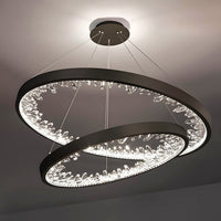 LED осветително тяло ICE-AGE Black 2 сегмента, еквивалент 400W