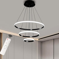 LED осветително тяло MAMBA Black 3 сегмента еквивалент 600W с дистанционно