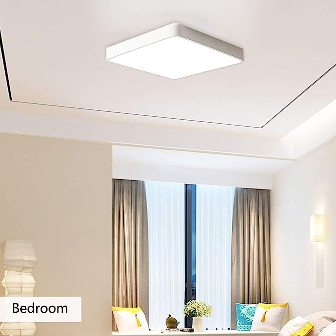 LED плафон ULTRA-THIN 30W квадратен, еквивалентен на 300W