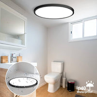 LED плафон за баня 32W 40cm IP40 3 вида светлина еквивалент 280W