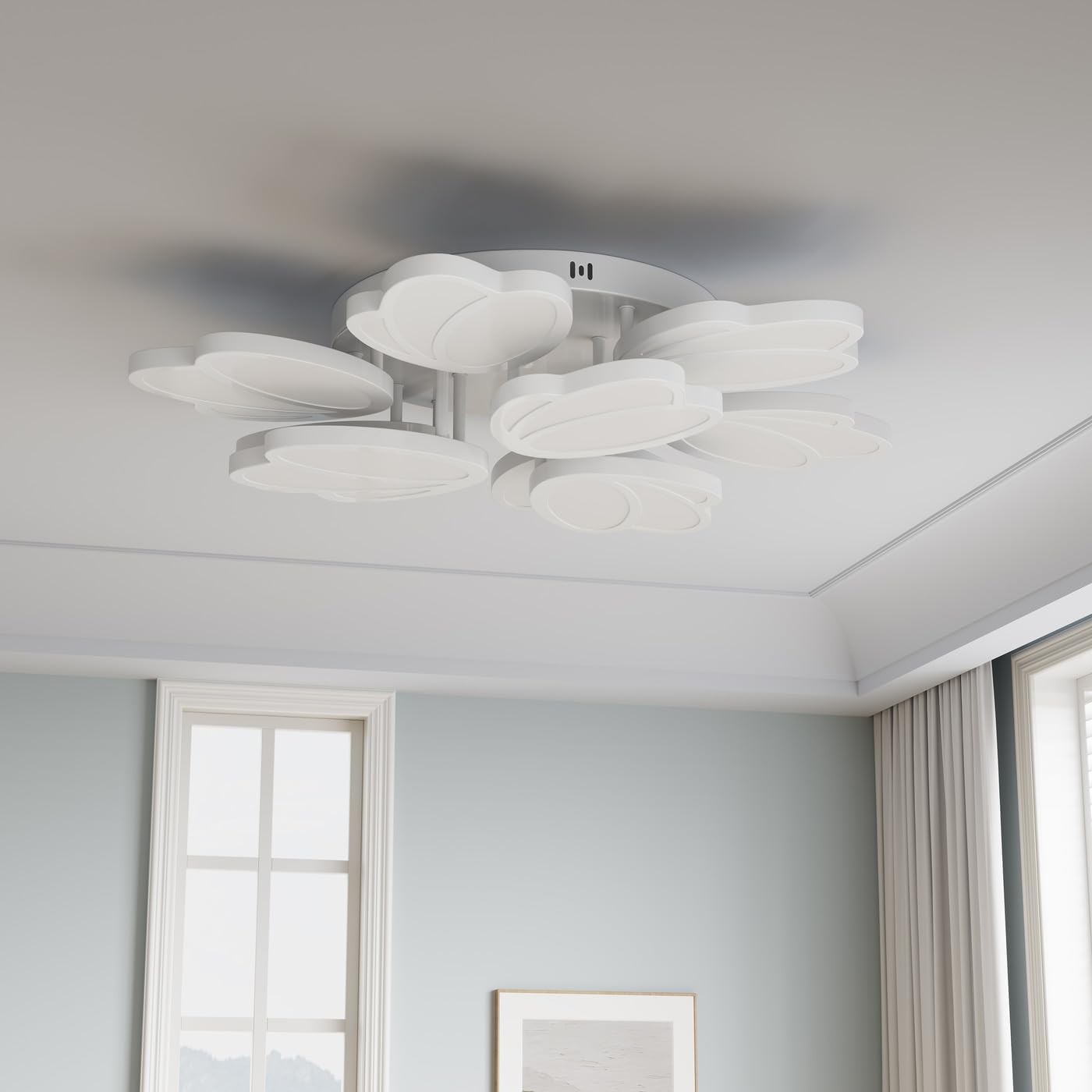 LED осветително тяло TULIP GRANDE Еквивалент 1200W Дистанционно управление