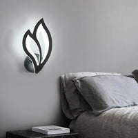 LED аплик 22W за стена ANEMONE Black