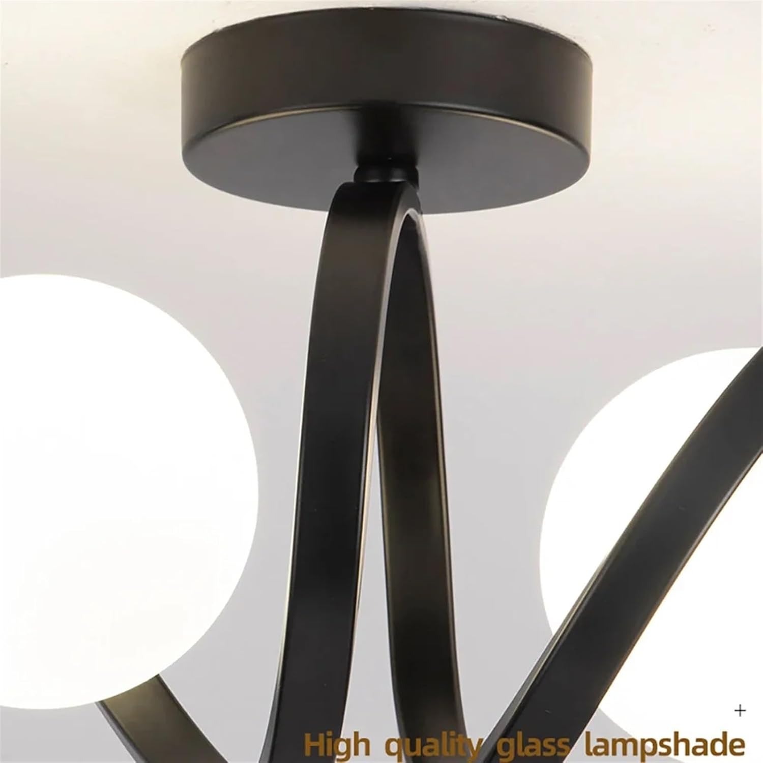 Осветително тяло абажур LINO 2xE27 Black