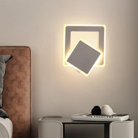 LED аплик Square, регулируем, бял, еквивалент 150W