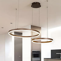LED осветително тяло WONDERLAND Brown 2 подвижни сегмента, еквивалент 500W, с дистанционно