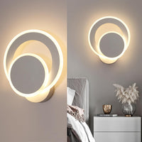 LED аплик Round, регулируем, бял, еквивалент 150W