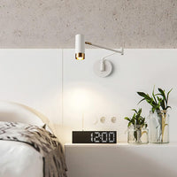 LED аплик AVANI Регулируем Бял+златист