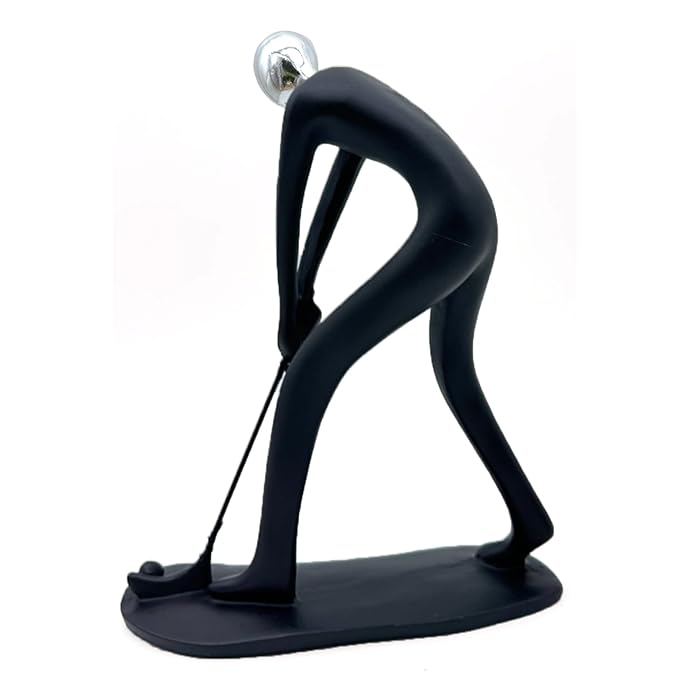 Статуетка Golfer Black Moderna 23cm