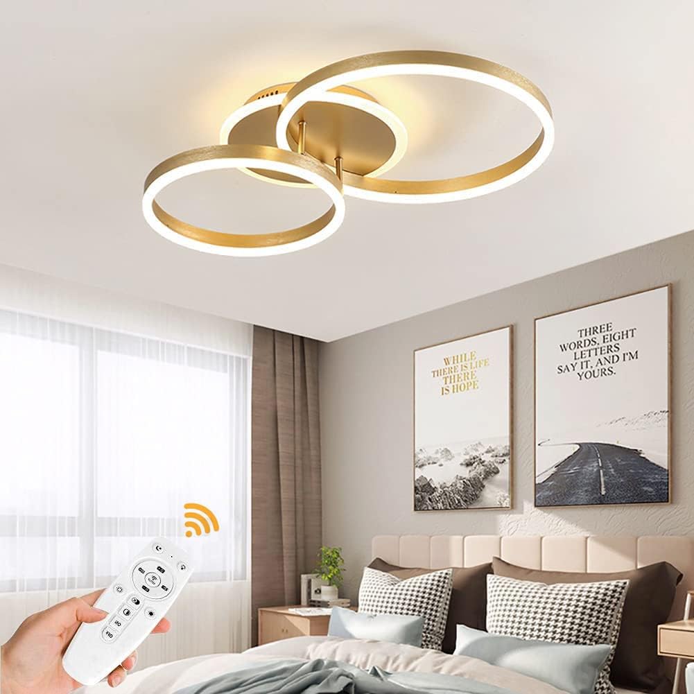 LED осветително тяло Beauty Gold 2 BIG Circle Еквивалент 600W Дистанционно