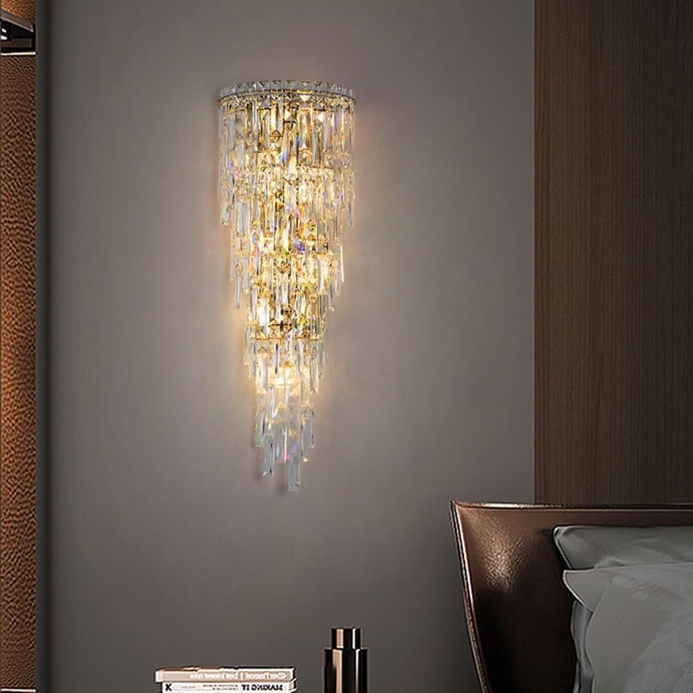Аплик за стена Cristal Grande Glass 7xE14