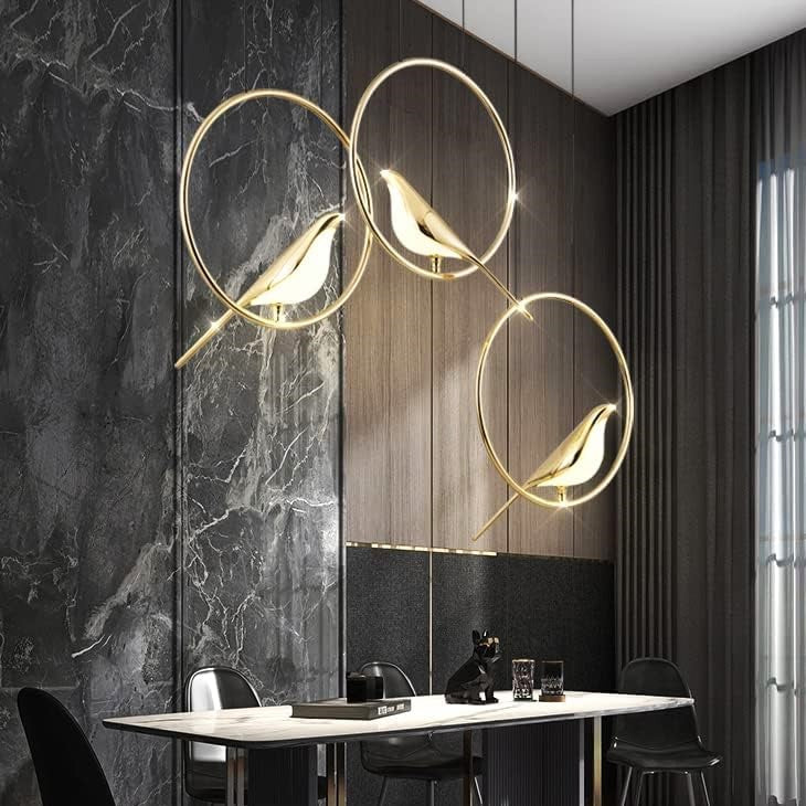 Пендел LED Luxury Golden Swallow