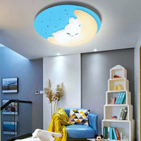LED осветително тяло Blue Sleepy Bunny Еквивалент 300W Дистанционно управление