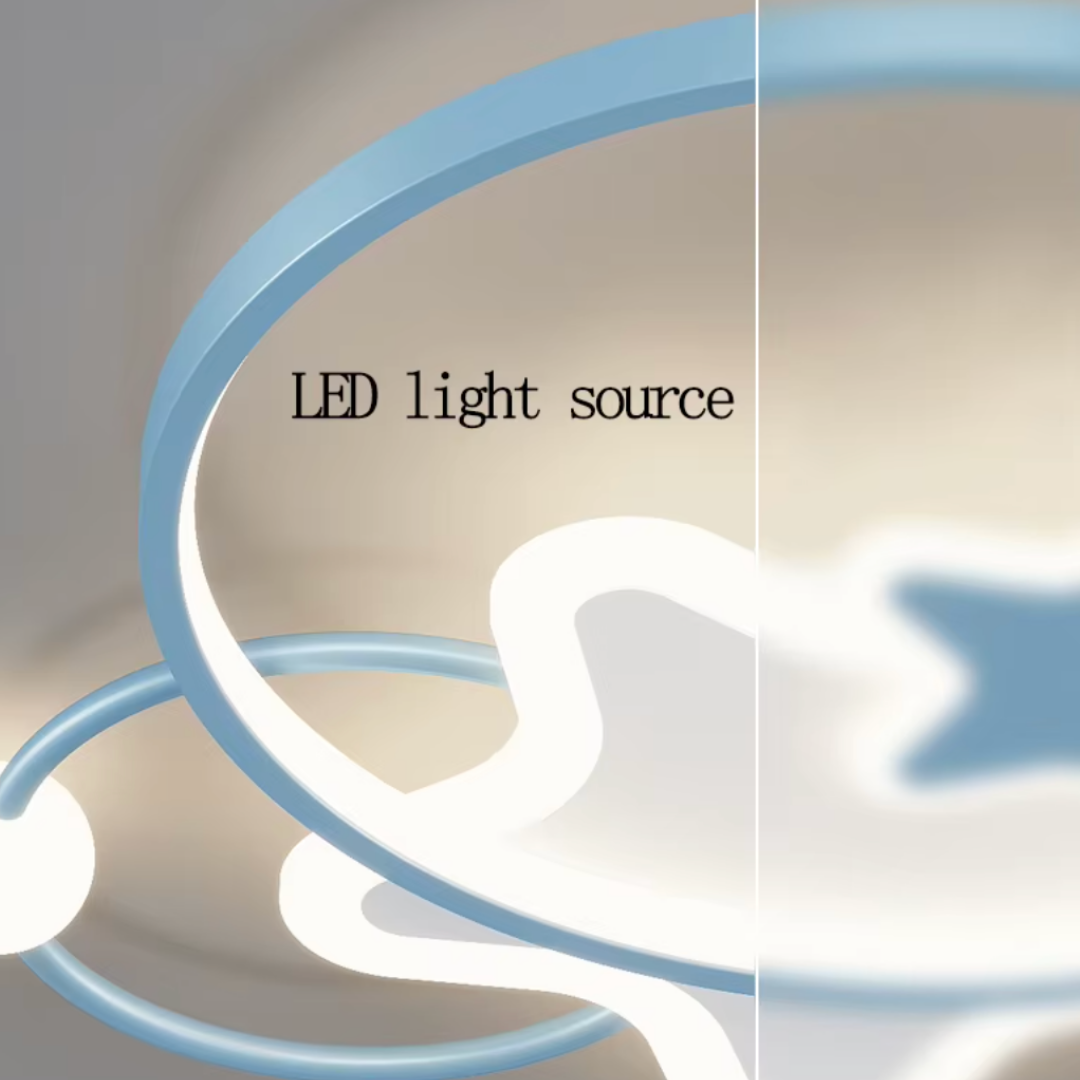 LED осветително тяло 96W Blue Majesty с дистанционно, еквивалент 500W