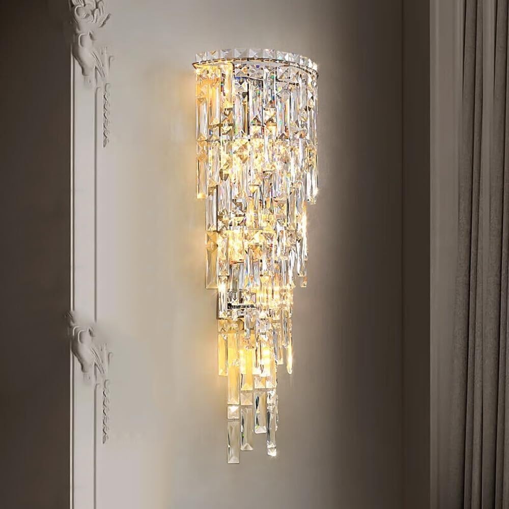 Аплик за стена Cristal Grande Glass 7xE14