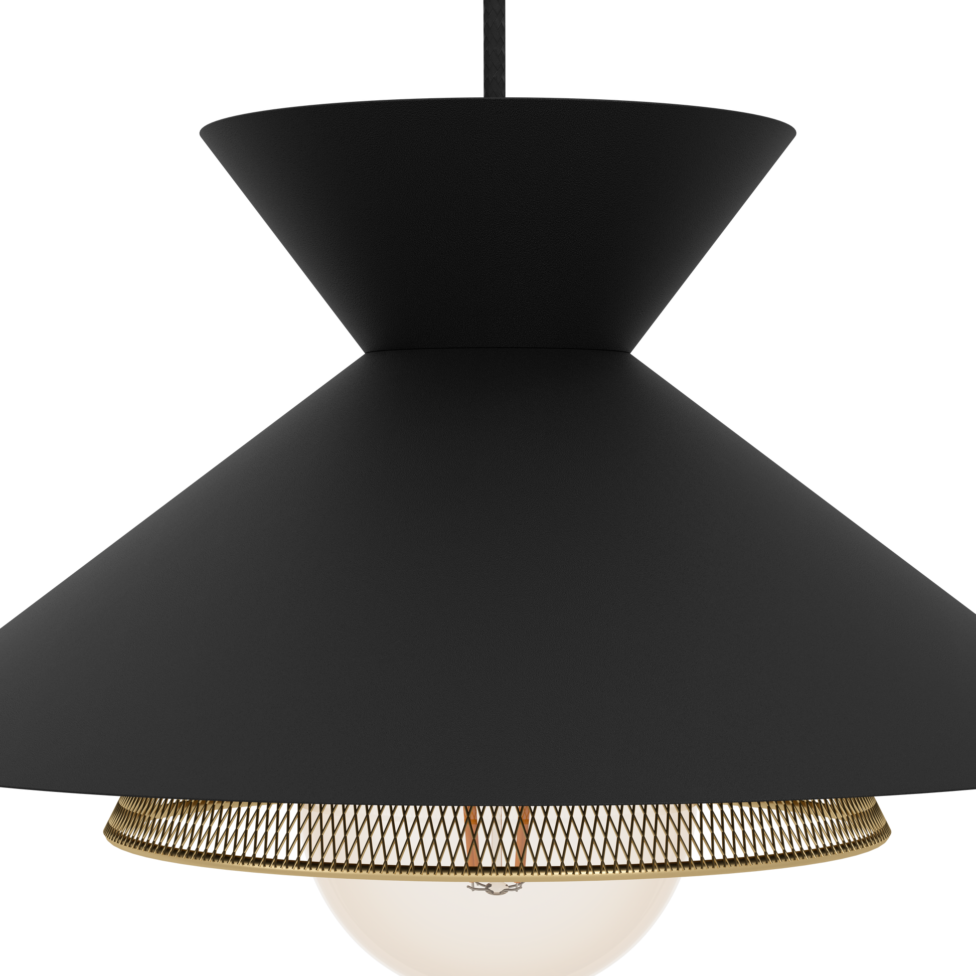 Осветително тяло висящо GRIZEDALE Black 110CM