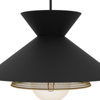 Осветително тяло висящо GRIZEDALE Black 110CM