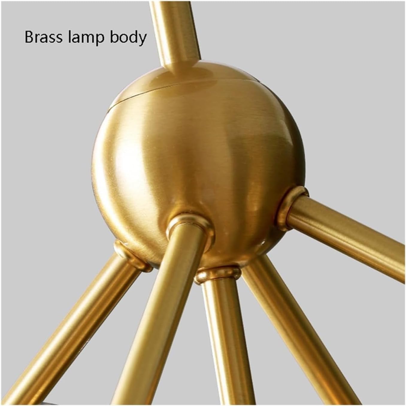 Осветително тяло с абажур Transparent GOLD 3xE14 Mario