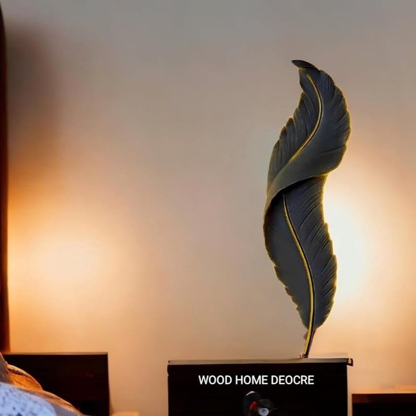LED аплик BLACK Luxury Feather 25W 63CM