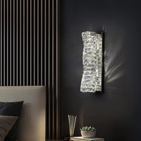 LED аплик кристал WAVE Chrome 48cm