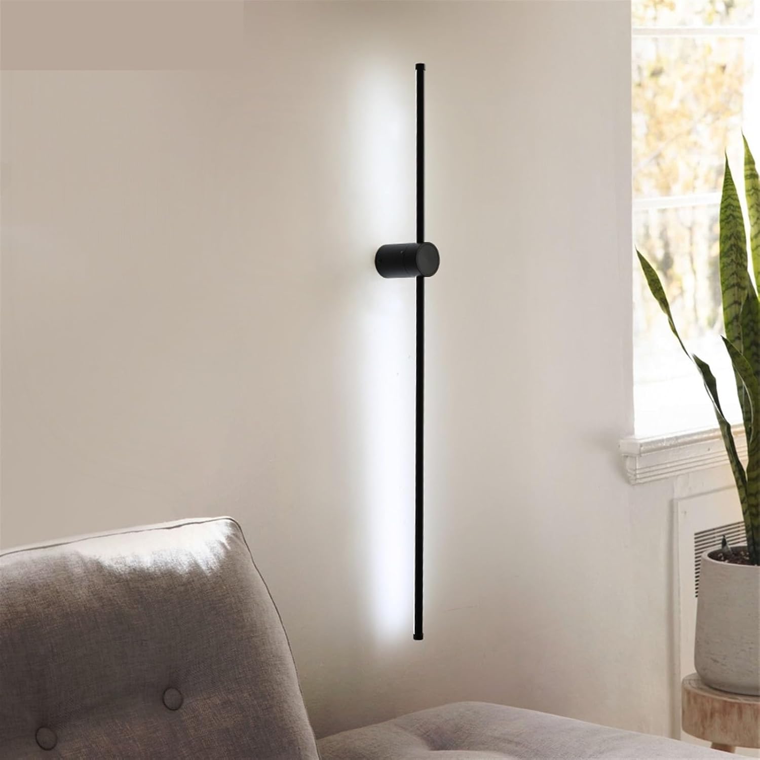 LED аплик ALPINE 26W 80cm Black