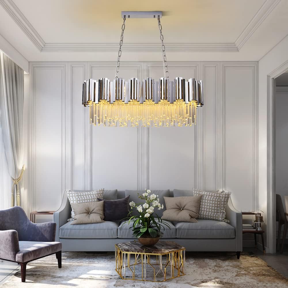 Полилей кристал GLORY SILVER 75x35cm