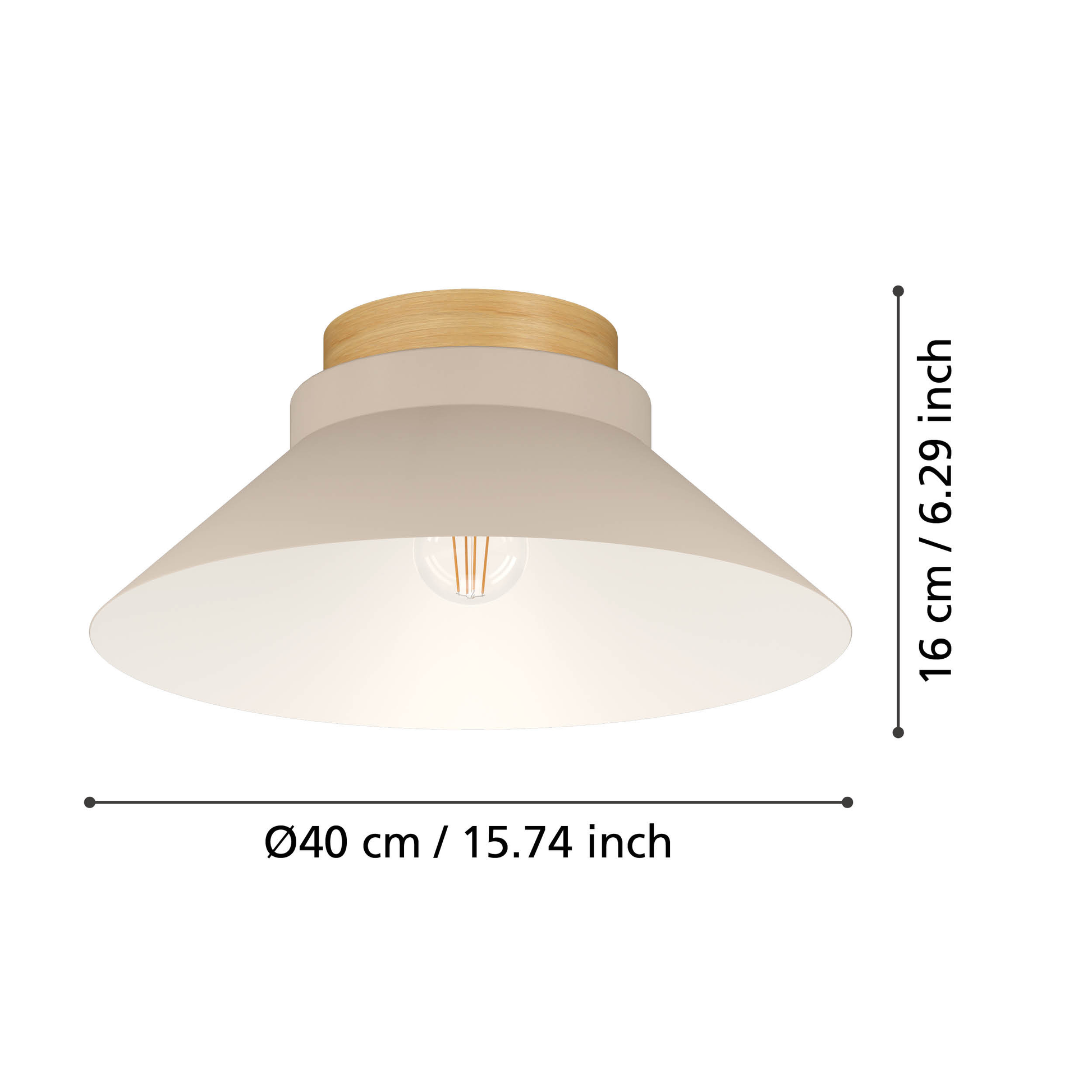 Осветително тяло MOHARRAS Eglo 40CM