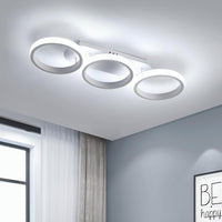LED осветително тяло 54W ENZO CIRCLE БЯЛ Еквивалент 300W