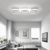 LED осветително тяло 60W ENZO SQUARE БЯЛ Еквивалент 300W