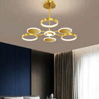 LED осветително тяло Gambit Gold 3+3+1 Регулируеми рамена Еквивалент 500W Дистанционно
