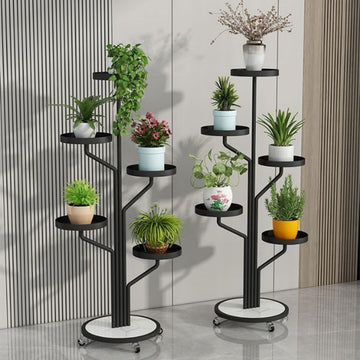 Декоративна стойка за растения с 6 нива Botanical Spire 130CM