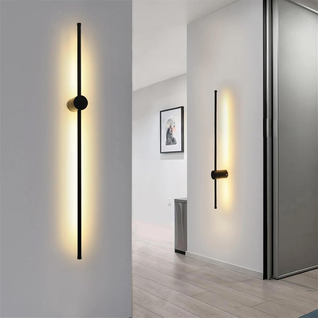 LED аплик ALPINE 26W 80cm Black