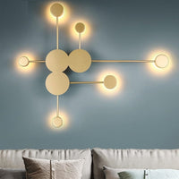 LED аплик Modern Style-6 Gold еквивалент 200W