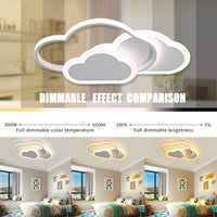 Lustra Led 86W Norisor Telecomanda Echivalent 400W Lighting Fixtures