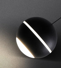 Пендел LED 12W S10 Black Регулируем Pull UP/DOWN