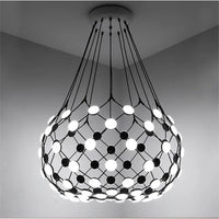 LED пендел LUGARO DIA Black