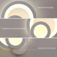 LED аплик за стена MUSE бял Еквивалент 100W