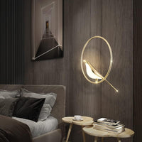 Пендел LED Luxury Golden Swallow