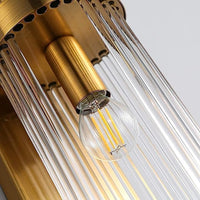 Аплик за стена Luxury Glass Gold, регулируем