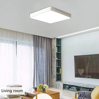 LED плафон ULTRA-THIN 30W квадратен, еквивалентен на 300W