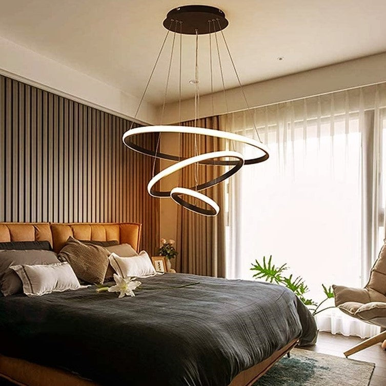 LED осветително тяло MAMBA Black 3 сегмента еквивалент 600W с дистанционно