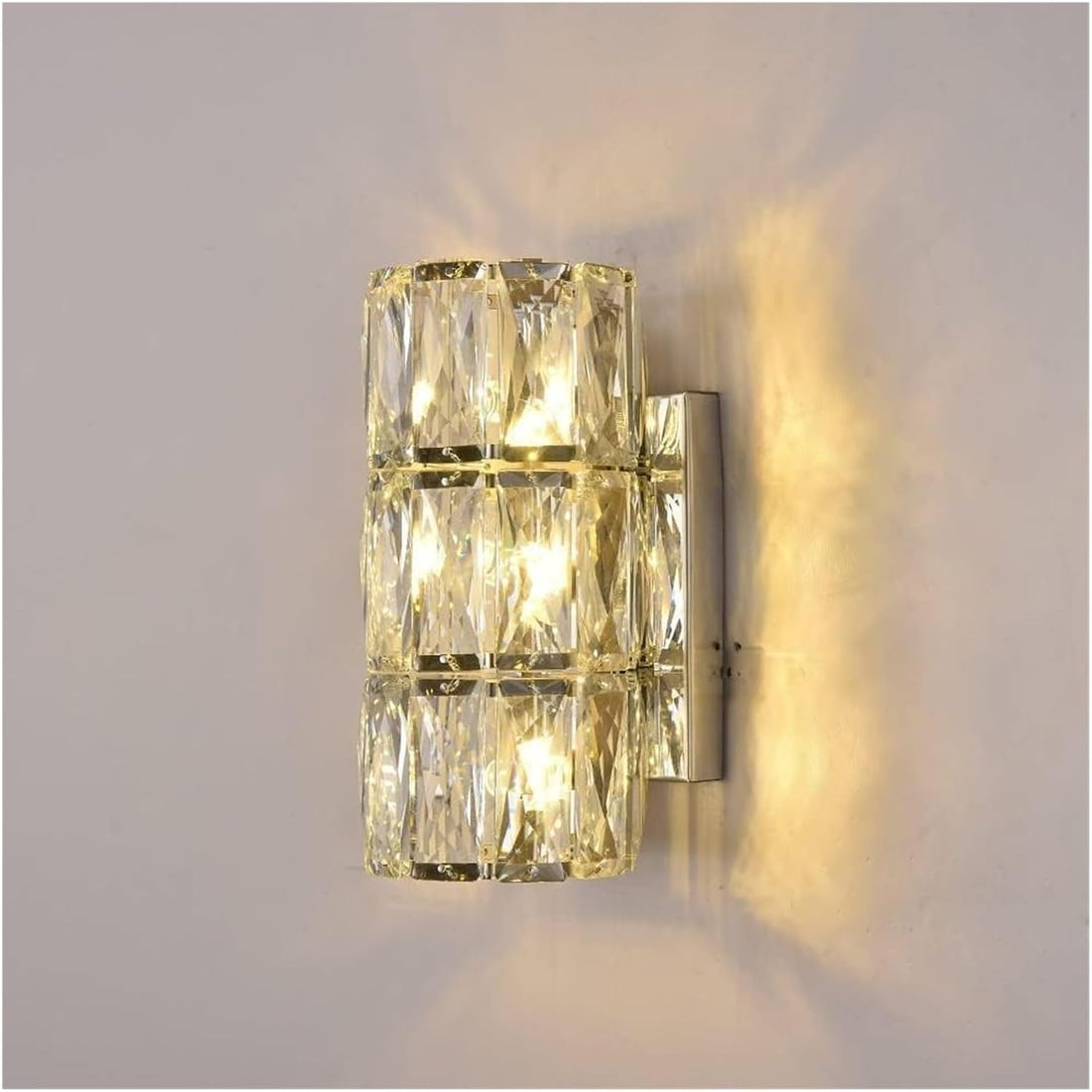 LED аплик 24W кристал цилиндър 22cm