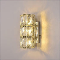 LED аплик 24W кристал цилиндър 22cm