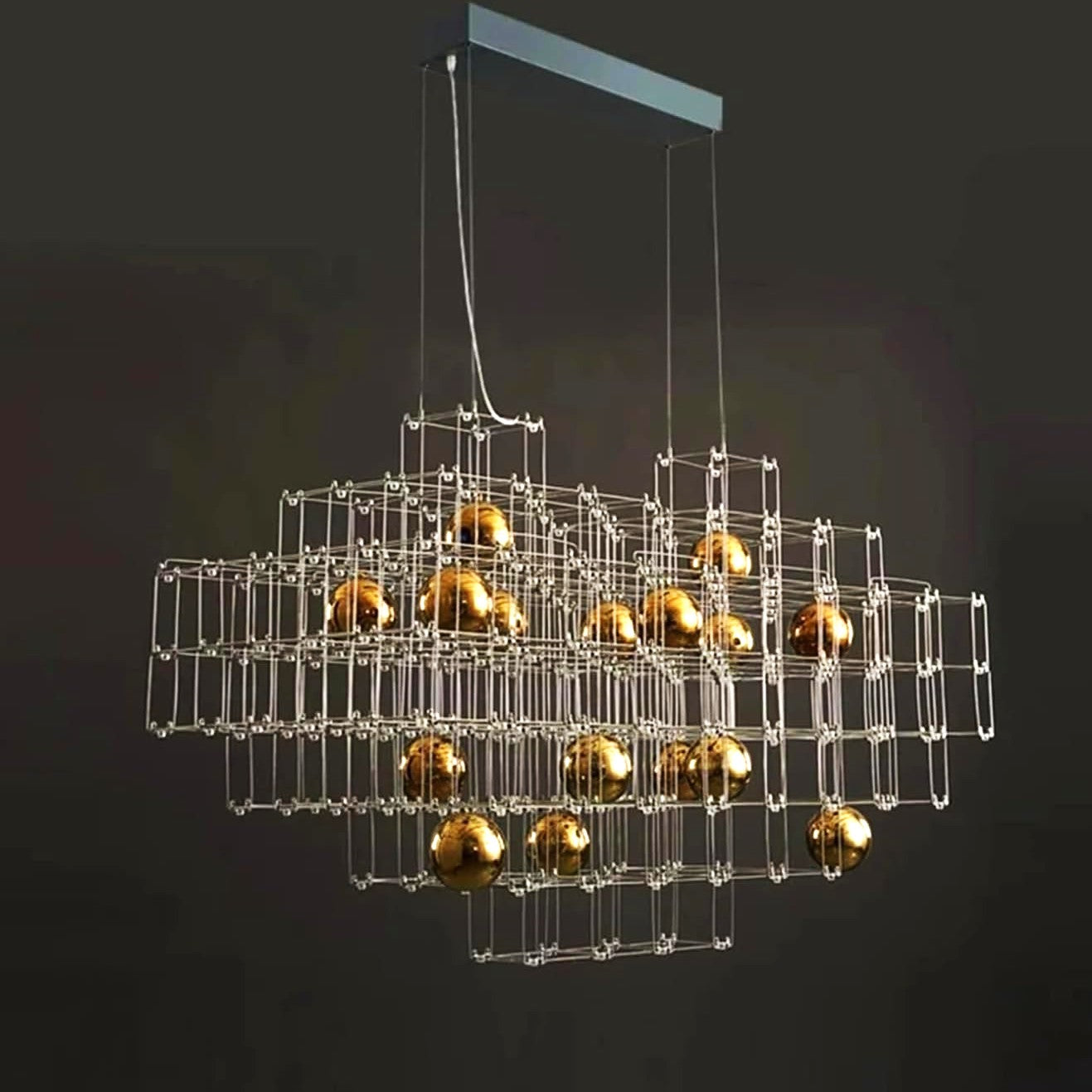 LED осветително тяло тип пендел Luxury MAGNUS HEART