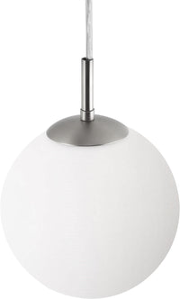Lustra Abajur Mat Silver Luxury Staircase 5Xe27 Chandeliers