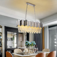 Полилей кристал GLORY SILVER 75x35cm