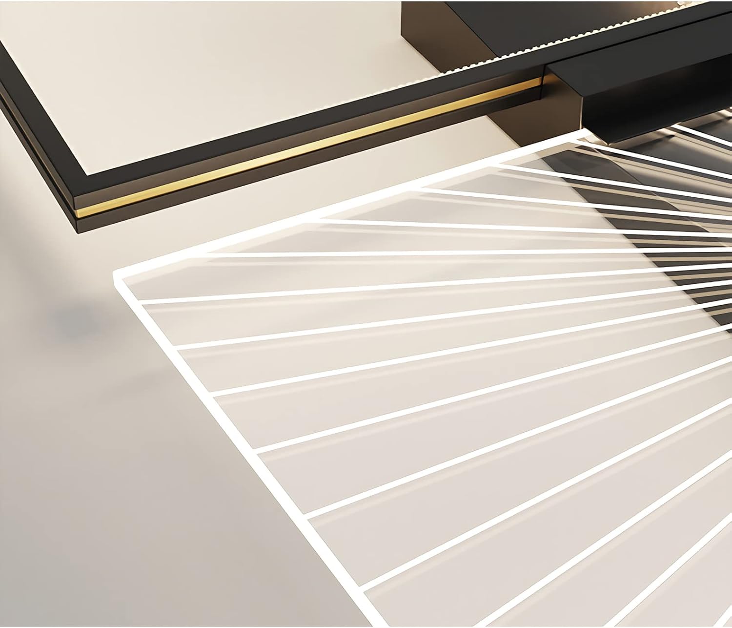 LED осветително тяло Charlotte 2+2 Square Еквивалент 400W с дистанционно