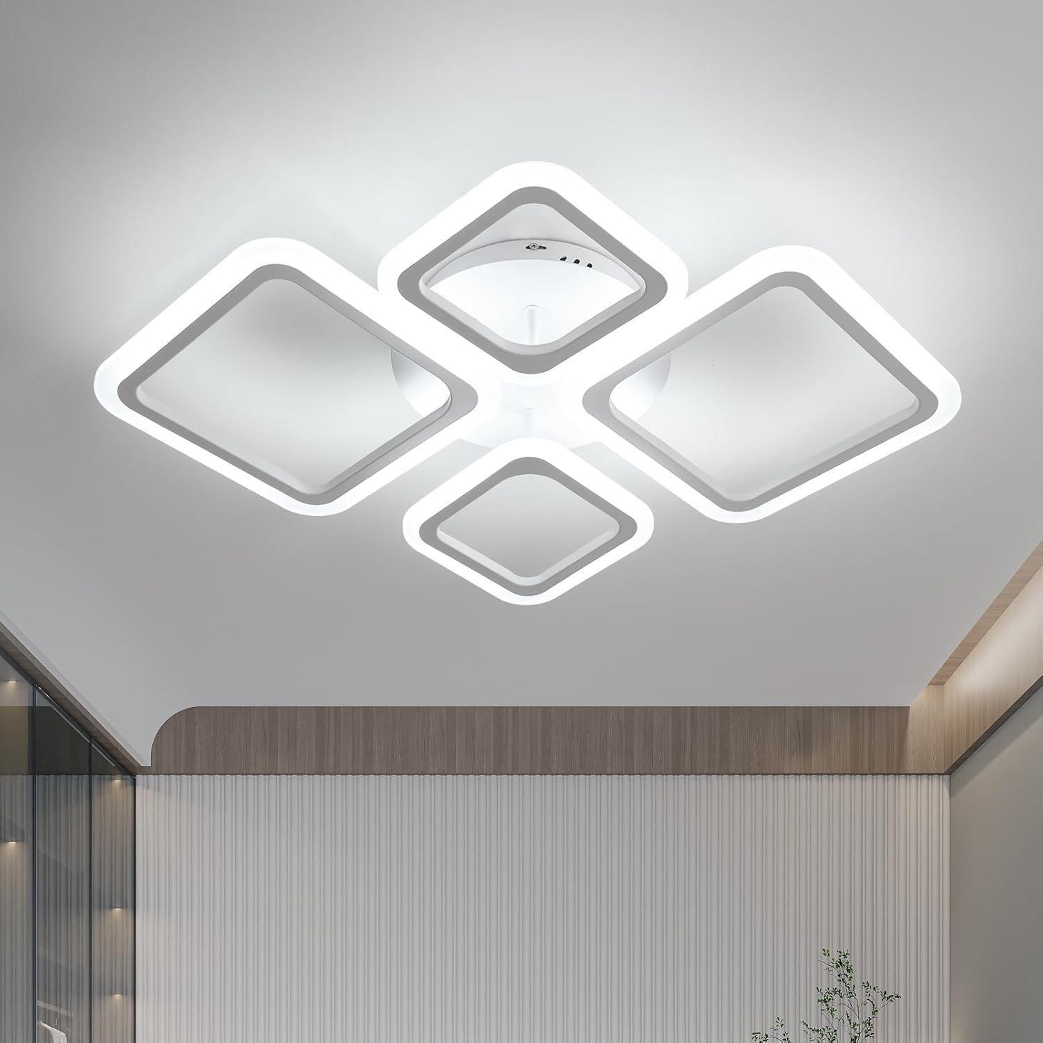 LED осветително тяло 2+2 DIAMOND Еквивалент 350W Дистанционно управление