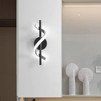 LED аплик ROKO 10W черна Еквивалент 120W