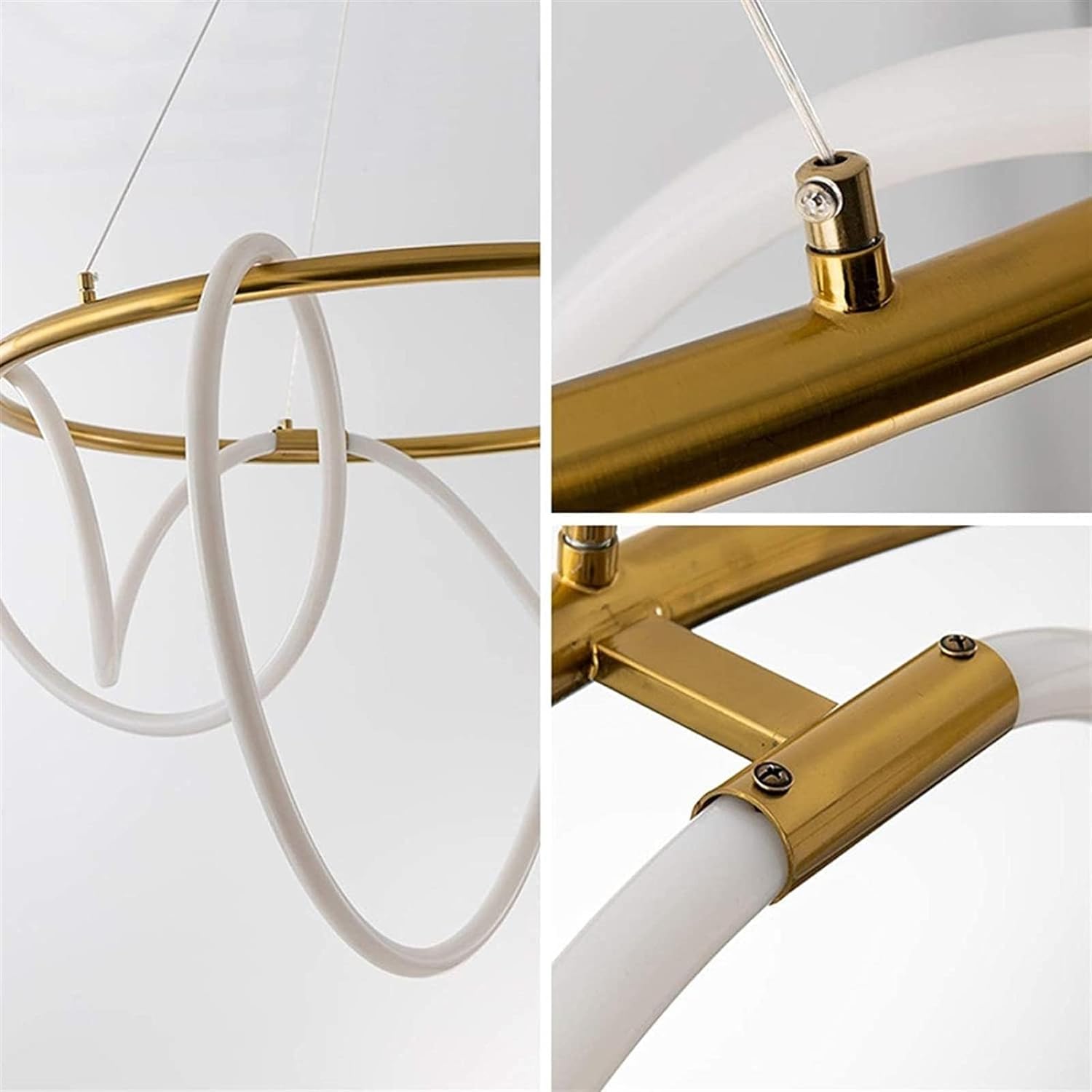 LED осветително тяло Nordic Golden Tube еквивалент 400W с дистанционно