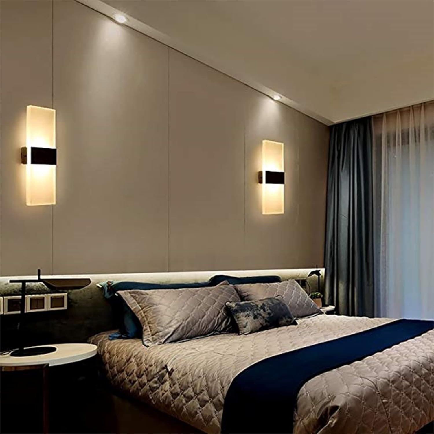 LED аплик за стена 12W SUBLIME Square BLACK